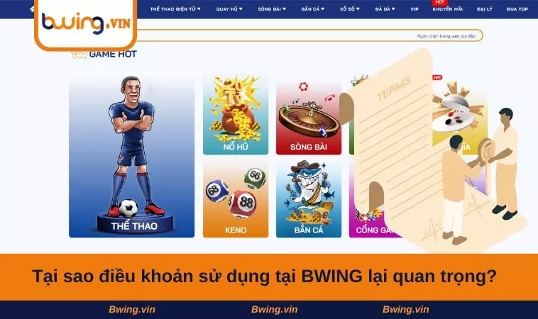 Tại sao điều khoản sử dụng tại BWING lại quan trọng?
